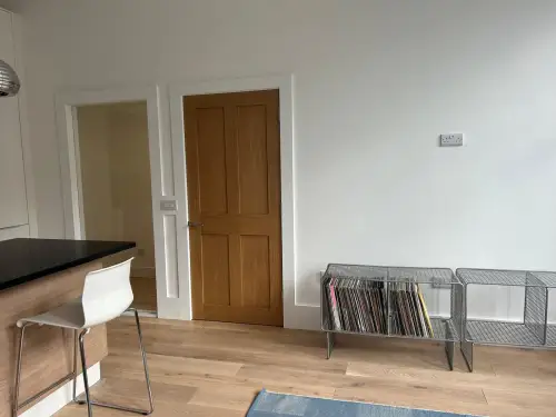 Click Here To Enlarge This Photo Of One-Bedroom Apartment Renovation In Cleveden&comma; Glasgow West End