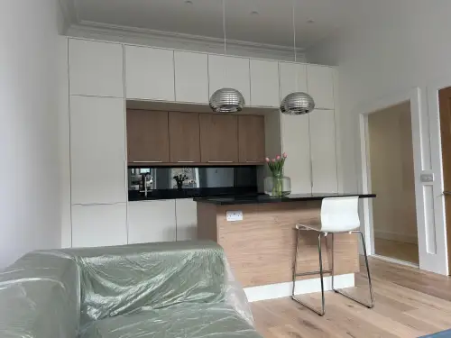 Click Here To Enlarge This Photo Of One-Bedroom Apartment Renovation In Cleveden&comma; Glasgow West End