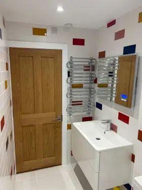 Click Here To Enlarge This Photo Of One-Bedroom Apartment Renovation In Cleveden&comma; Glasgow West End