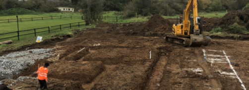 Foundations Dug and Poured