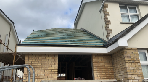 Click Here To Enlarge This Photo Of Kitchen and Bedroom Extension