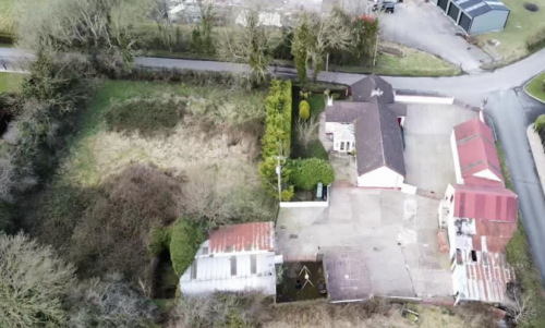 Click Here To Enlarge This Photo Of Site Stripped and Laneway Made